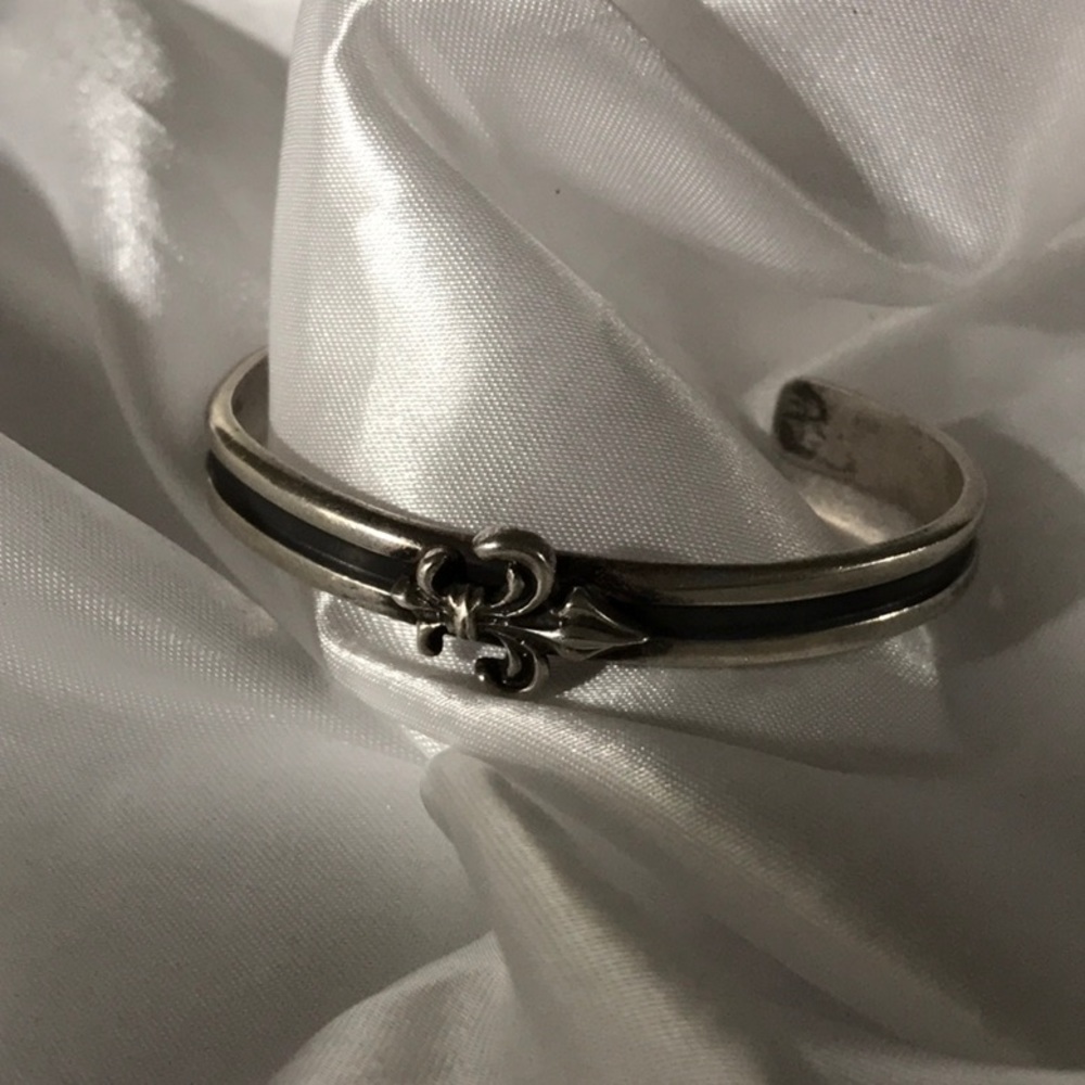Fleur de Lis Cuff Bracelet